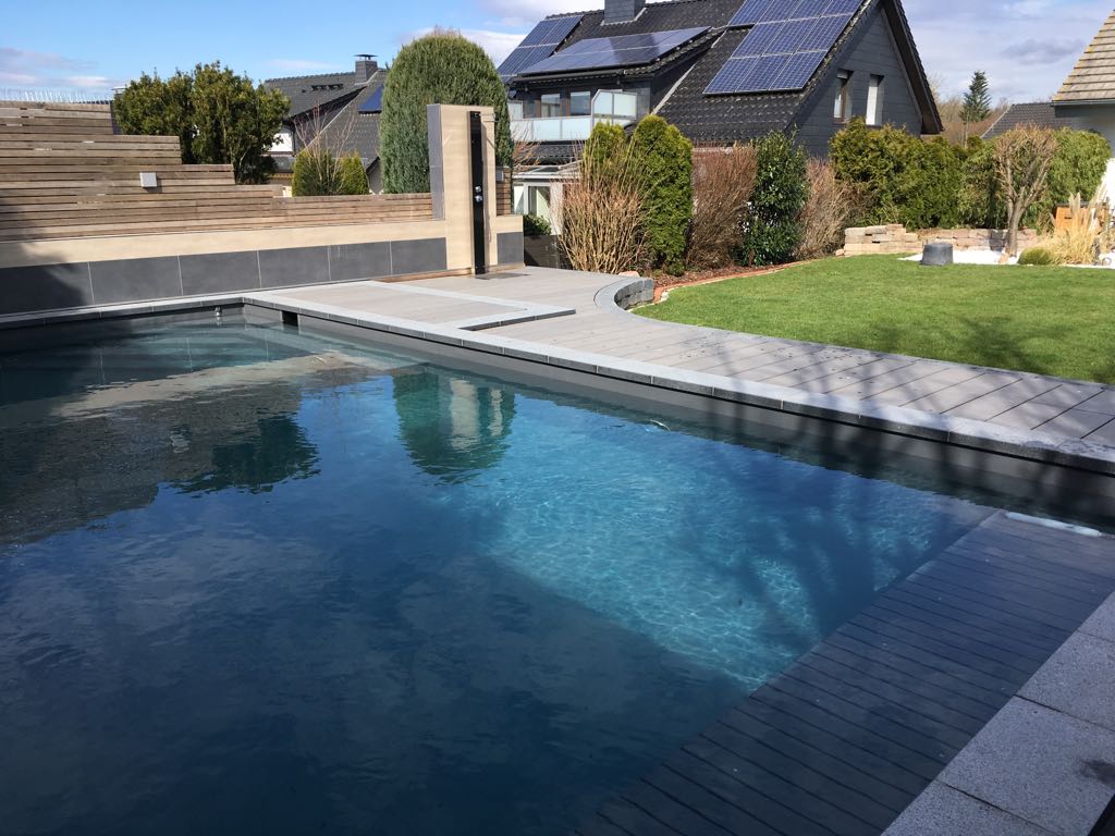 Compact Natural Pool Retrofit